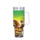thumbnail image 2 of Vaso Térmico de Acero Inoxidable Desmarcar Madagascar con Asa 40 oz, 2 of 6