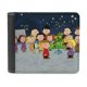 thumbnail image 1 of PEANUTS Cartera de Cuero PU para Hombres, Tarjetero Bifold Delgado, Cartera Minimalista de Cuero Sintético Suave, 1 of 6