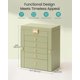 thumbnail image 3 of Organizador de Joyas SONGMICS de 6 Niveles con 5 Cajones, Caja de Almacenamiento con Cerradura y Espejo, Gran Capacidad, Regalo para Seres Queridos, para Collares y Relojes, Verde Salvia UJBC152CE01S, 3 of 7