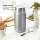 thumbnail image 2 of Termo de Comida Insulado Acero Inox 750 ml Gris Simplit, 2 of 5