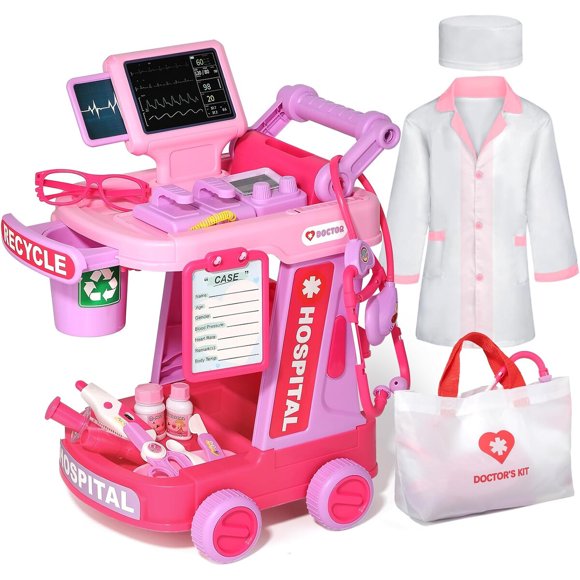 Kit Doctor Phobby de 21 Accesorios con Carrito