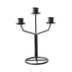 thumbnail image 5 of Candelabro De Metal Candelabro De 3 Brazos Cena Estreno De Una Casa Candelabro Cónico Negro, 5 of 5