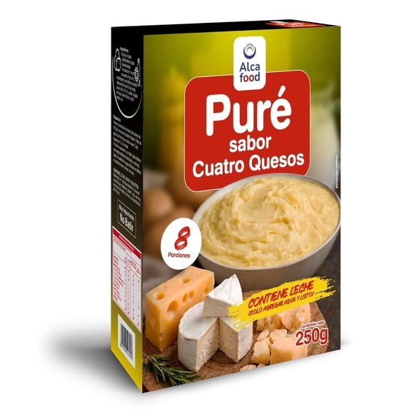 Puré de papas Instantáneo 4 Quesos
