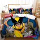thumbnail image 1 of Marvel X-Men Soft A Quilt Duvet Cover Set Bed Linen Kids Bedclothes Children3-Piece Bedding Set, 1 of 5