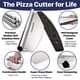 thumbnail image 2 of Cuchilla basculante KitchenStar de acero inoxidable, 40 cm, 2 of 6