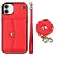 thumbnail image 1 of Crossbody PU Leather Wallet Case For IPhone 14 13 12 Mini 11 Pro X XS Max XR 8 7 SE 2020 2022 Card Slots Magnetic Lanyard Phone Cover, 1 of 3