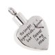thumbnail image 5 of Colgante de urna de corazón de acero inoxidable para cremación bisutería collar abuela, 5 of 5