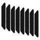 thumbnail image 1 of 8 Uds. Pinzas Para Alfombrillas De Alfombra, Cinta Adhesiva De Goma Antideslizante Para Alfombra, Cinta Adhesiva Trapezoidal Reutilizable, 1 of 5