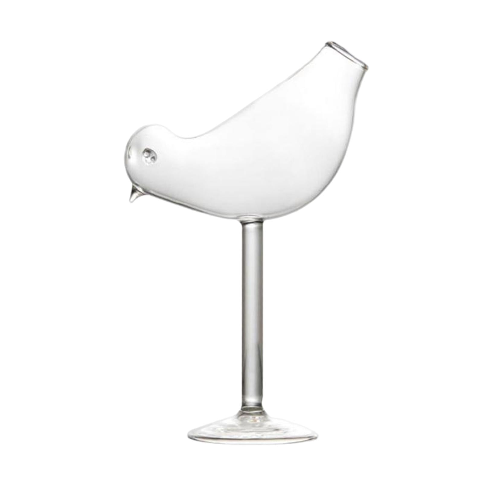 Magideal - Copa De Champán De Pájaro, Copas De Bebida De De Bebida Transparente, Copa De Copa Transparente, Copa De Cóctel En Forma De Pájaro Para Fiesta