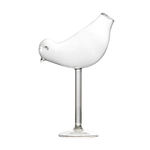 Magideal - Copa De Champán De Pájaro, Copas De Bebida De De Bebida Transparente, Copa De Copa Transparente, Copa De Cóctel En Forma De Pájaro Para Fiesta