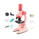 thumbnail image 2 of Microscopio De Mano Juguetes De Ciencia Juguete Educativo Para Niñas Regalos De Cumpleaños Rosa, 2 of 5
