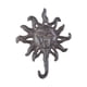 thumbnail image 2 of Gancho De Pared Para Montaje En Pared, Resistente, Decoración Del Hogar, Gancho Para Llaves, Bolsa, Chaqueta, Llaves, Sol, 2 of 3