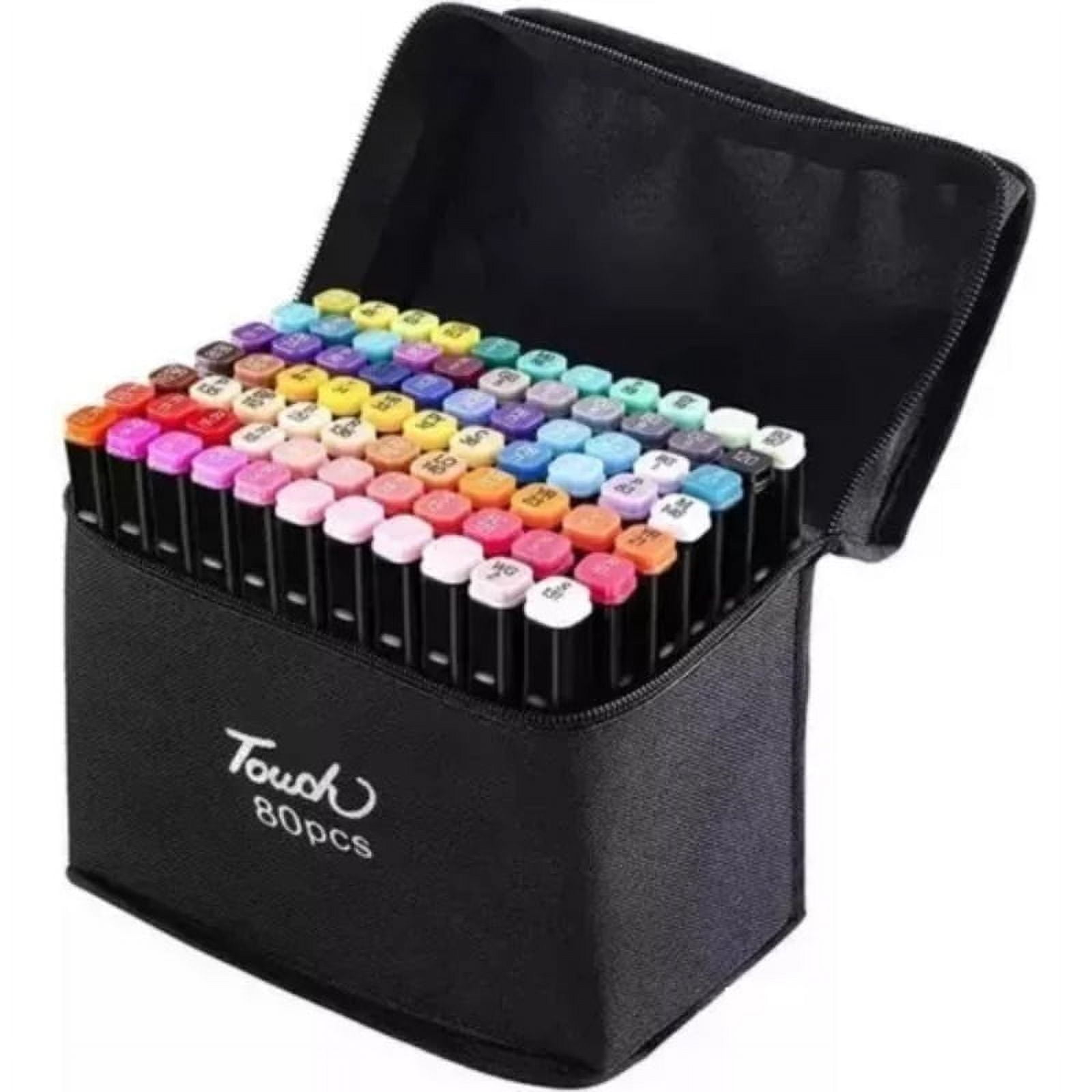 Genérico - Plumones Doble Punta 80pcs Rotuladores Permanente