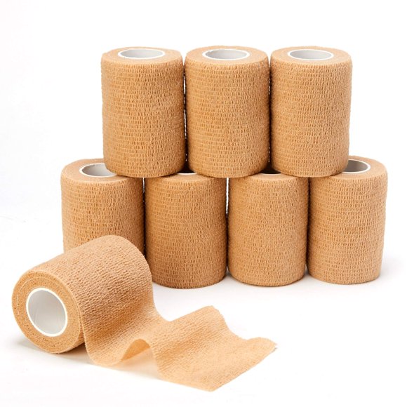 Cinta autoadhesiva para vendaje SUPERBE, paquete de 8 (7,6 cm x 4,6 m)
