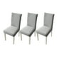 thumbnail image 3 of Pack De 6 Fundas Cubre Sillas De Comedor Gris Claro, 3 of 3