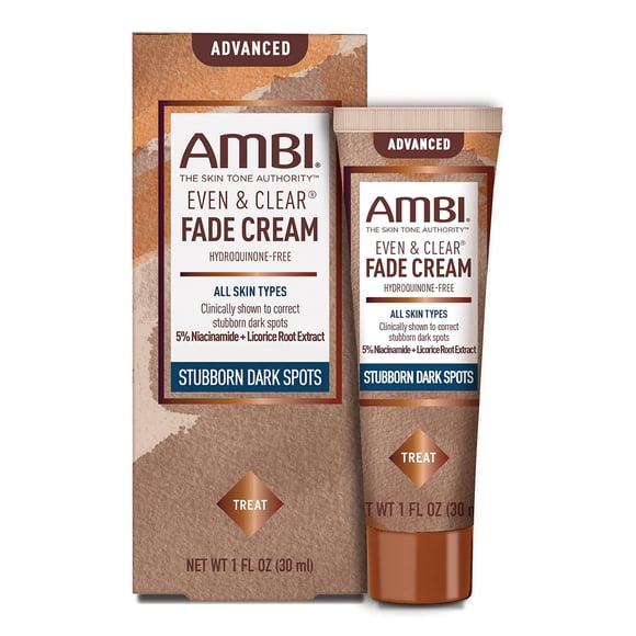 Crema facial Ambi Even & Clear Advanced para hiperpigmentación de 30 ml