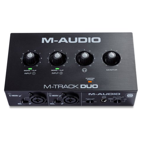 Interfaz De Grabacion M-Audio M-Track Duo