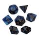 thumbnail image 5 of 7x Dados Poliédricos Smooth D4-D20 Para Ense?anza De Matemáticas Bar Mesa Juegos De Mesa Azul Negro, 5 of 5