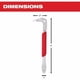 thumbnail image 2 of Extractor De Clavos De Acabado 9in 48-22-9030, 2 of 6