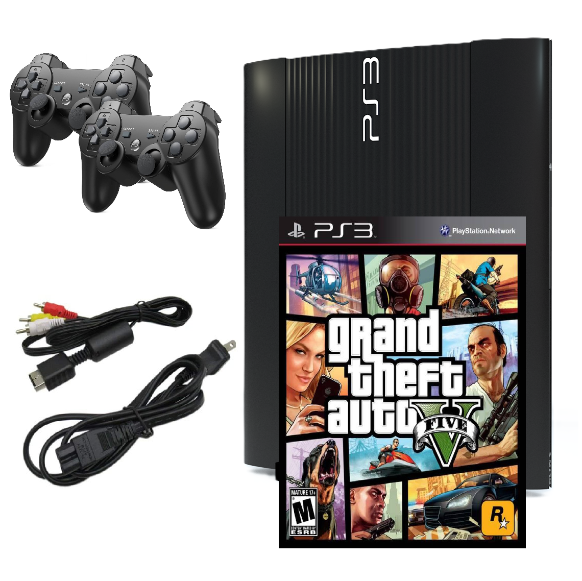 Sony - Playstation 3 Super Slim 250Gb Negro Reacondicionado