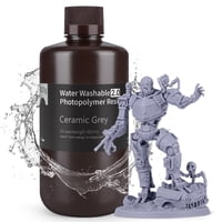 Impresora 3D De Resina Elegoo Mejorada, Lavable Con Agua 2.0, Gris, 1 Litro