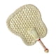 thumbnail image 1 of Ventilador De Mano De Paja Tejida Ventiladores Decorativos De Mano Para El Hogar Al Aire Libre 37x25cm, 1 of 5