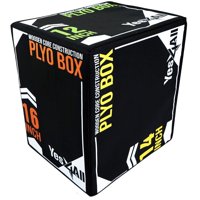 Espuma Plyo Box Yes4All 3 En 1 Con Núcleo De Madera Suave Para Hacer Ejercicio