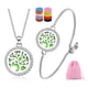 thumbnail image 1 of Collar HESHPAWS Tree of Hope Aromatherapy 316L Acero Inoxidable Multicolor, 1 of 3