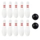 thumbnail image 3 of 12 Unids / Set Knowler Bowling Juego Conjunto De Juguete De Aprendizaje Interactivo Al Aire Libre 22 Cm, 3 of 3