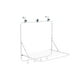 thumbnail image 1 of Tendedero de pared plegable metálico blanco, 1 of 5