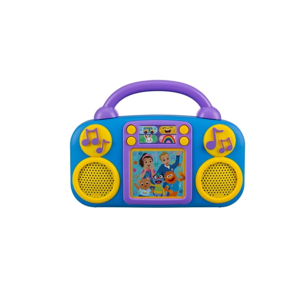 Reproductor musical de juguete eKids Ms Rachel con luces y canciones para niños pequeños