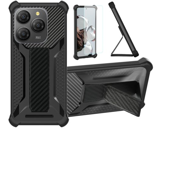 Funda para teléfono bojioderf Blackview Shark 9 5G con soporte magnético
