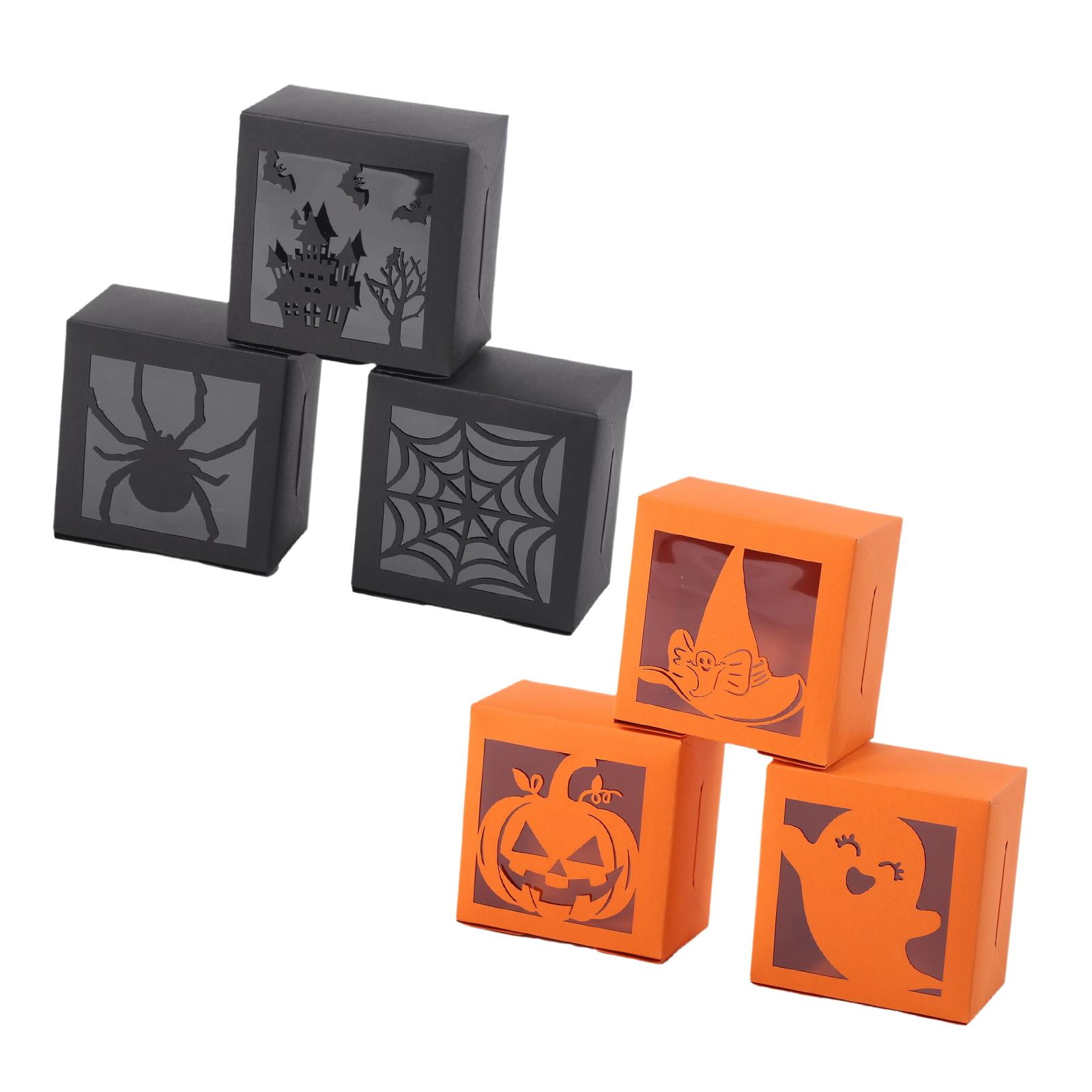 Gazechimp - 6 Cajas De Dulces De Truco O Trato, Cajas De Dulces De Halloween Para Decoración De Festivales De Premios