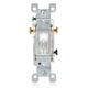 thumbnail image 1 of Interruptor de 3 vías Leviton 15 A 120 V con luz LED L1463-2C, 1 of 3