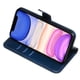 thumbnail image 3 of Funda con Cremallera para iPhone 12, Carcasa Cartera de Cuero PU con Soporte y Tarjetero, 3 of 6