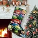 thumbnail image 1 of Cabbage Patch Kids Tema: Calcetines de Navidad, fino lino blanco para colgar en escaleras y chimenea, decoración navideña para el hogar, regalo de Navidad. 45cm × 32cm, 1 of 5