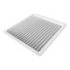thumbnail image 2 of Celosía Ventilación Pvc C/pestaña 17x17cm Blanco 1un Dvp, 2 of 3