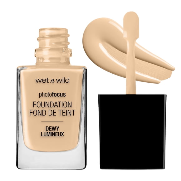 Base de maquillaje líquida wet n wild Photo Focus Dewy Soft Beige