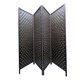 thumbnail image 1 of Biombo De Madera Resistente 4 Paneles Tejido 180cmx180cm, 1 of 2