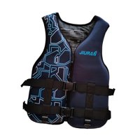 Magideal - Adultos Vida Vida Conveniente Chaqueta De Natación Para Panoos Nadadores De Natación L Azul