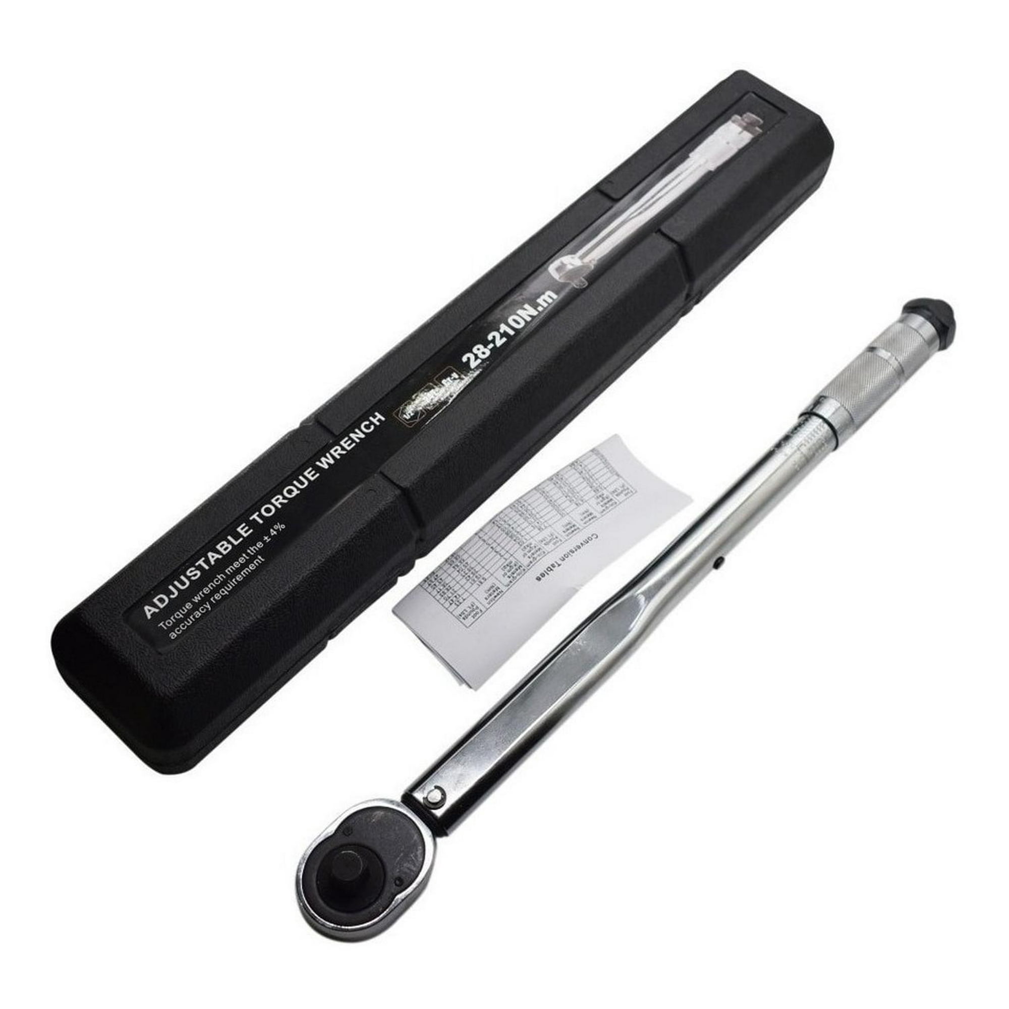 Genérica - Llave Dinamométrica De Torque Torquímetro 28 - 210 Nm, 1/2