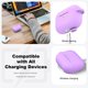 thumbnail image 3 of Funda de silicona lavanda R-fun para AirPods + Kit de limpieza, 3 of 7