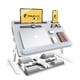 thumbnail image 1 of FoldWise Escritorio plegable 2 en 1 ajustable para cama y regazo, 1 of 7