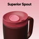 thumbnail image 4 of Owala SmoothSip Vaso de Viaje 350 ml a Prueba de Fugas Cereza Negra, 4 of 8