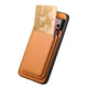 thumbnail image 2 of Funda de Cuero Magnética con Tarjetero para Google Pixel 8A Cubierta Delgada Amarillo, 2 of 5