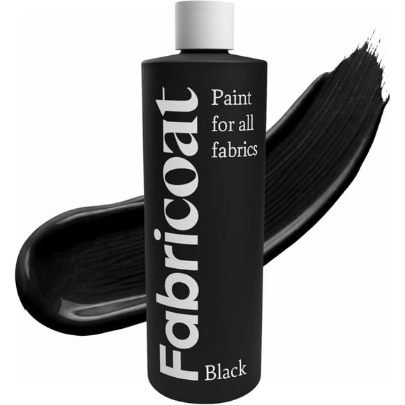 Pintura Tapicería Fabricoat FABRICOLOUR 250 ml Negro Mate