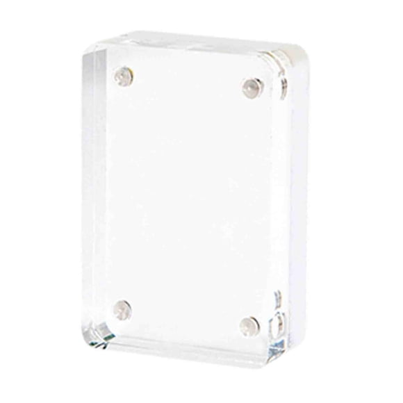 Goo Card Idol Calcomanías Etiqueta Decorativa Pegatina Mini Soporte Herramienta Casera Transparente 19mm
