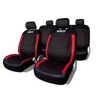 Fundas Cubreasiento Sparco Universal Rojo Poliester 406- Sp