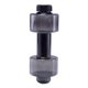 thumbnail image 1 of Fitness Dumbbells Weight Botella De Bebidas De Agua Fuerte 550ml Negro, 1 of 5