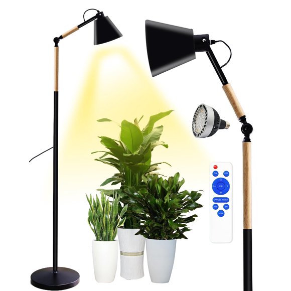 Lámpara de Cultivo LED de Espectro Completo Arikashin con Temporizador